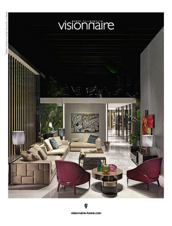 ADV 2017-2018 | Babylon Livingroom design Alessandro La Spada